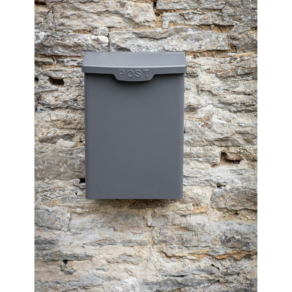 Shipton Steel Post Box-Post Boxes-Yester Home