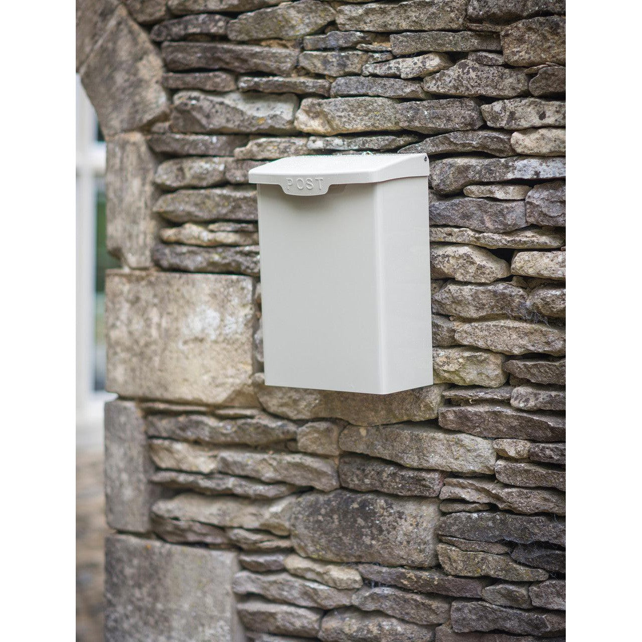 Shipton Steel Post Box-Post Boxes-Yester Home