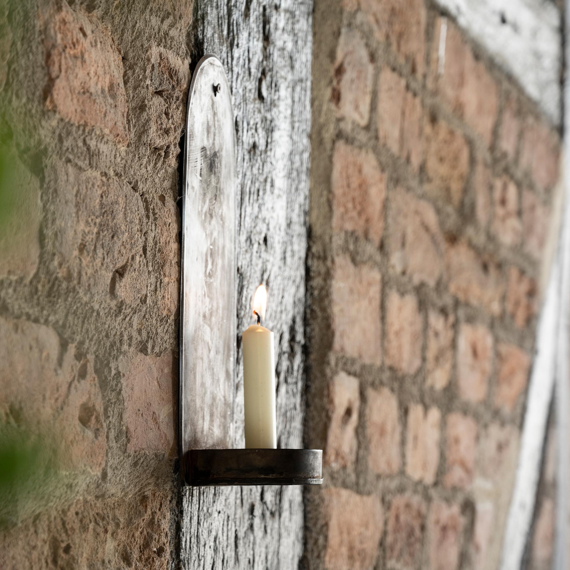 Short Rustic Dinner Candle-Candles-Yester Home