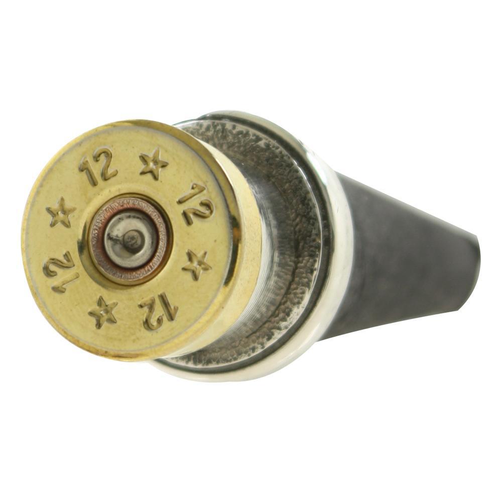 Shotgun Cartridge Pewter Wine Bottle Stopper-Wine Bottle Stopper-Yester Home
