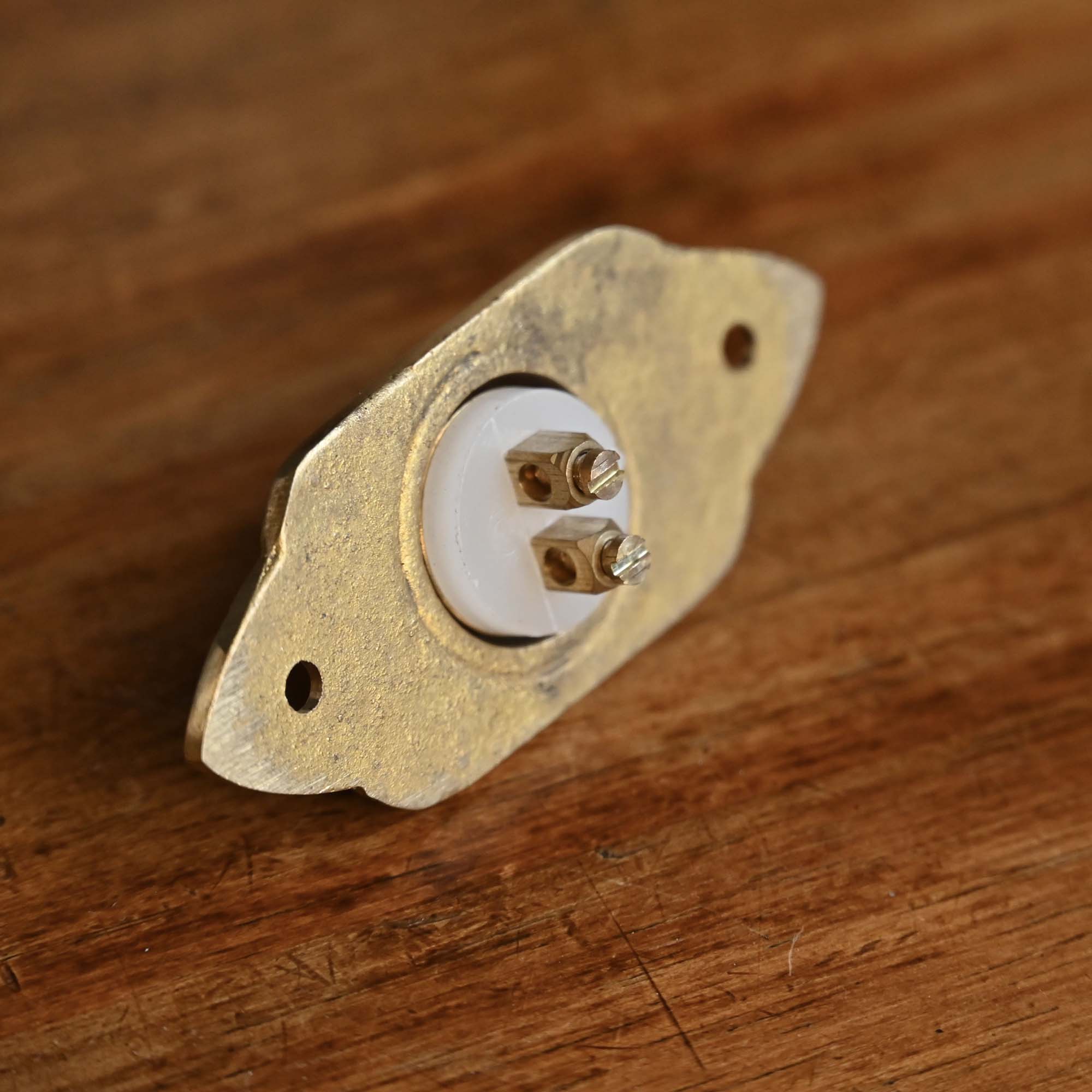 Shropshire Brass Doorbell Push-Doorbell Pushes-Yester Home