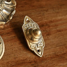 Shropshire Brass Doorbell Push-Doorbell Pushes-Yester Home