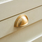Shropshire Brushed Satin Brass Cupboard Handles | Lacquered - Cabinet Handles - Yester Home - Yester Home