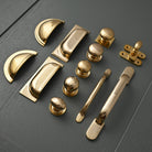 Shropshire Polished Brass Cupboard Handles - Cabinet Handles - Yester Home - Yester Home