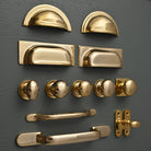 Shropshire Polished Brass Cupboard Handles - Cabinet Handles - Yester Home - Yester Home