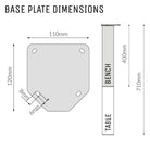 Single Pin Box legs-Table legs-Yester Home
