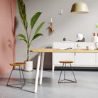 Single Pin Round legs-Table legs-Yester Home
