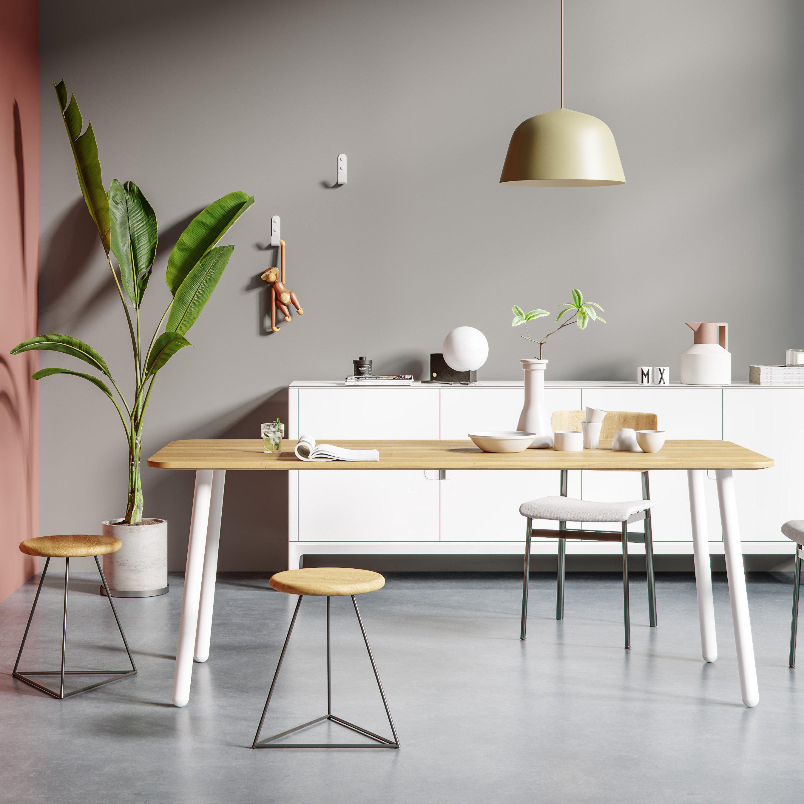 Single Pin Round legs-Table legs-Yester Home