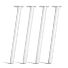 Single Pin Round legs-Table legs-Yester Home