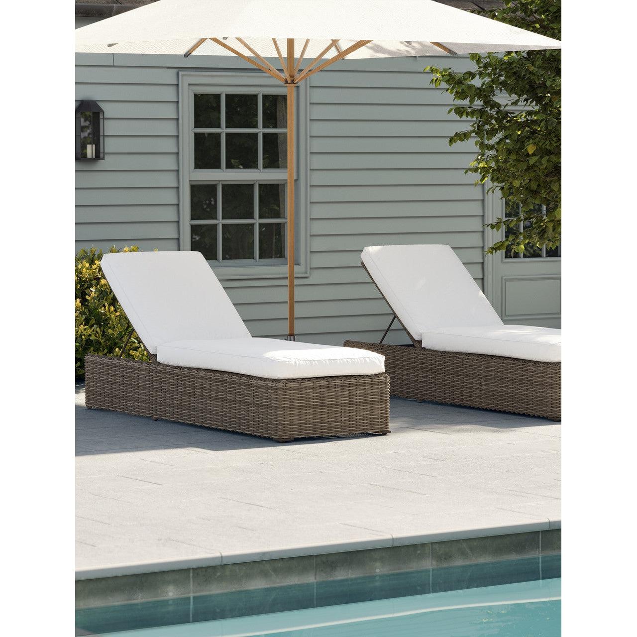 Skala Lounger - PE rattan-Outdoor Chairs & Loungers-Yester Home