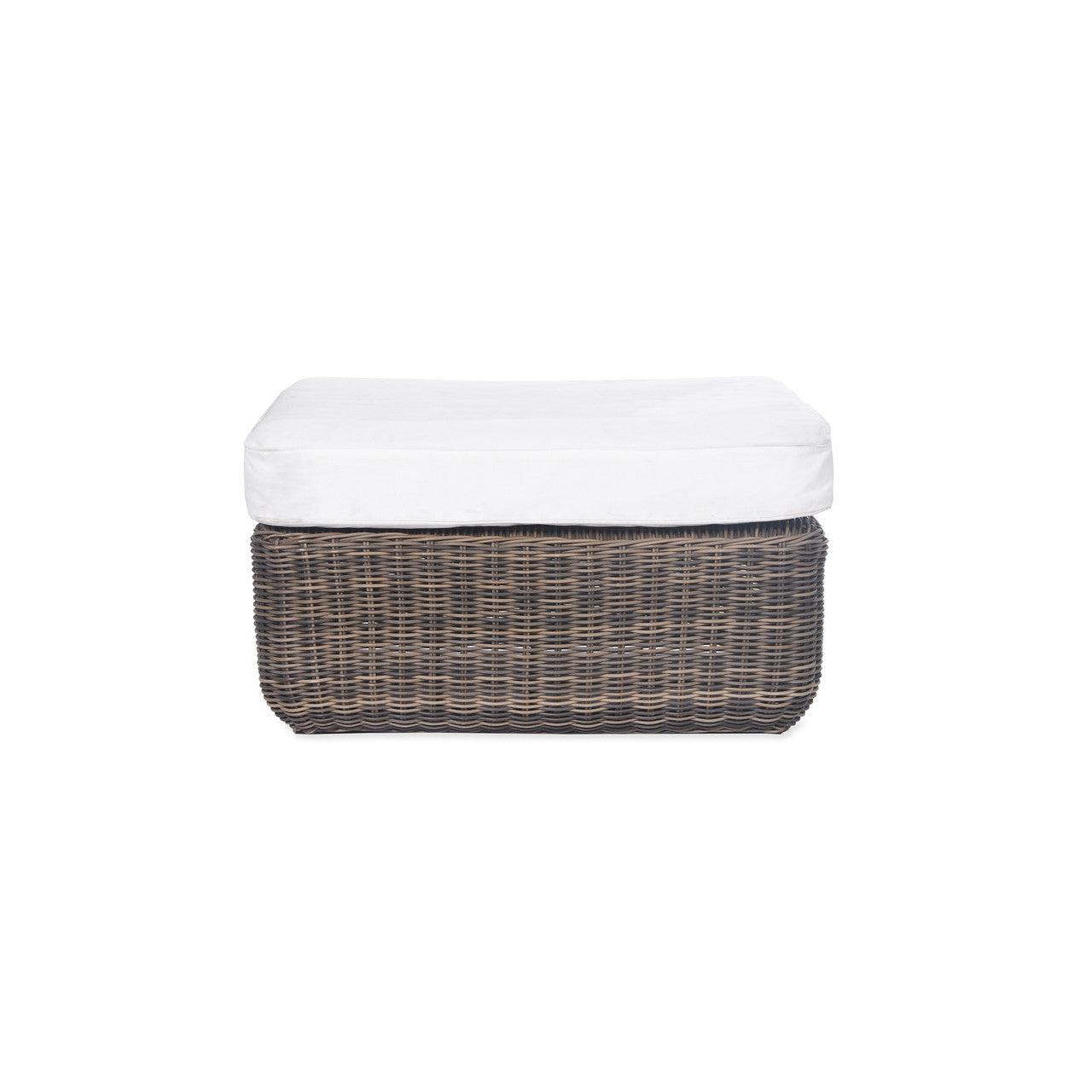 Skala Ottoman - PE Rattan-Outdoor Chairs & Loungers-Yester Home