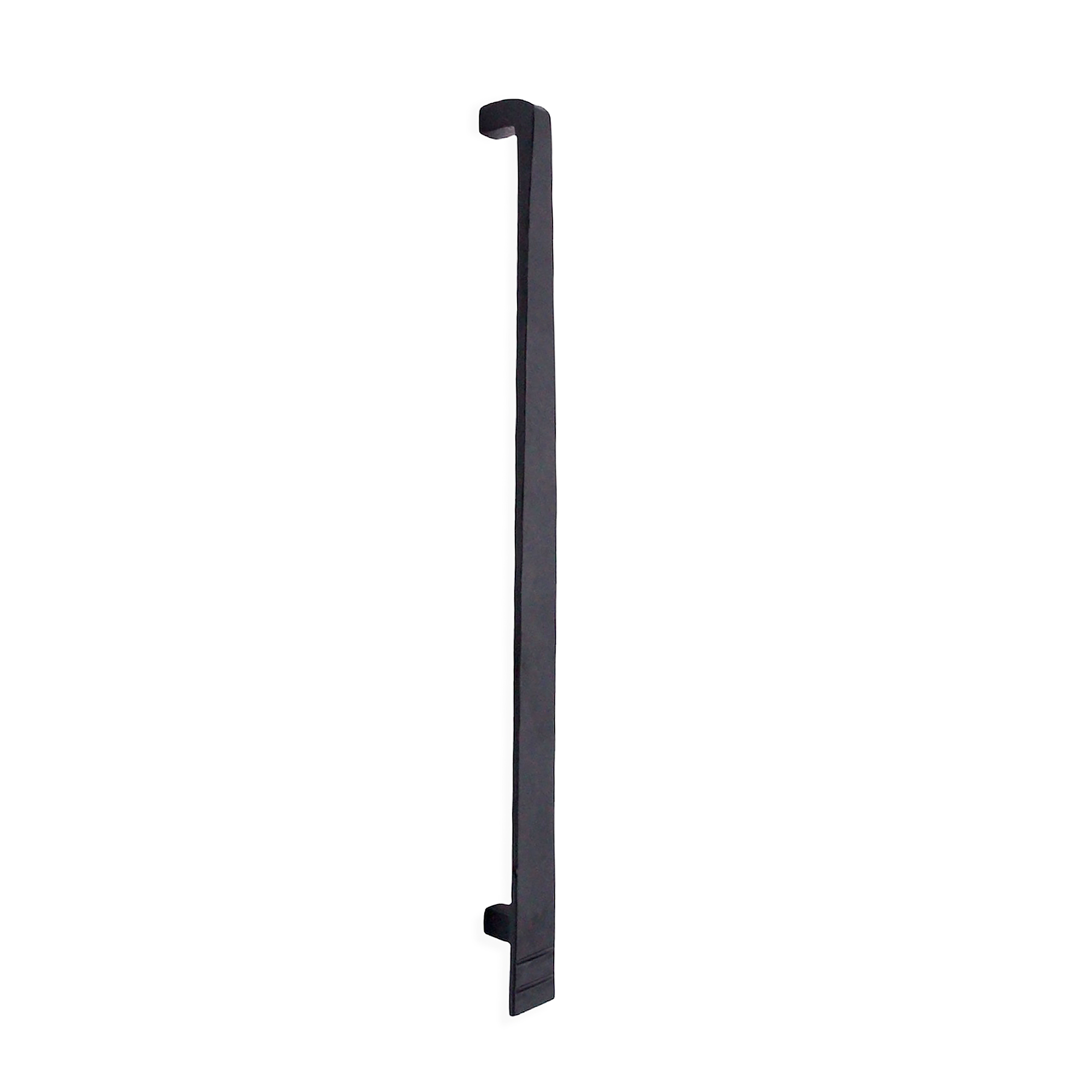 Skeg Pull Handle Large Matt Black-Cabinet Handles-Yester Home