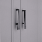 Skeg Pull Handle Small Matt Black-Cabinet Handles-Yester Home