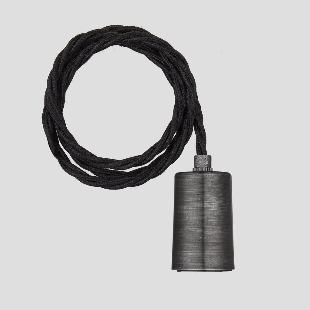 Sleek Edison Cluster Lights - 3 Wire - Pewter