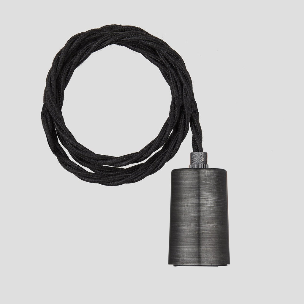 Sleek Edison Cluster Lights - 9 Wire - Pewter