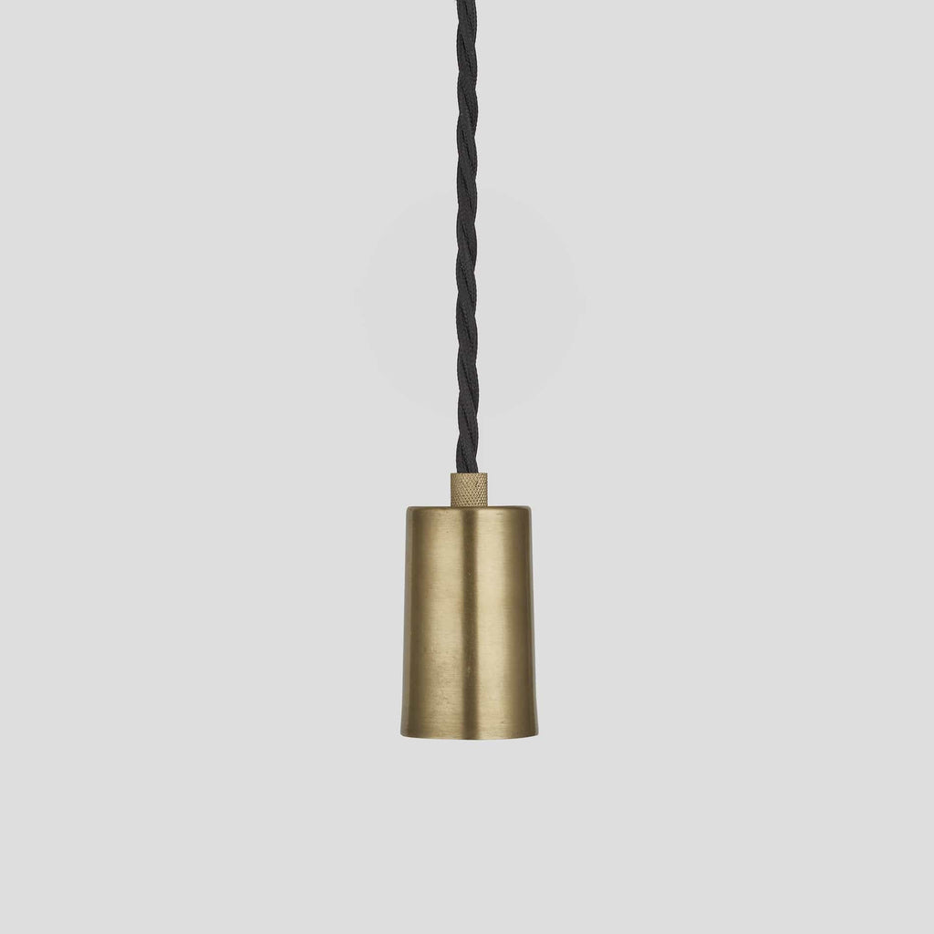 Sleek Edison Pendant - 1 Wire - Brass