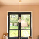 Sleek Edison Pendant - 1 Wire - Brass-Ceiling Lights-Yester Home