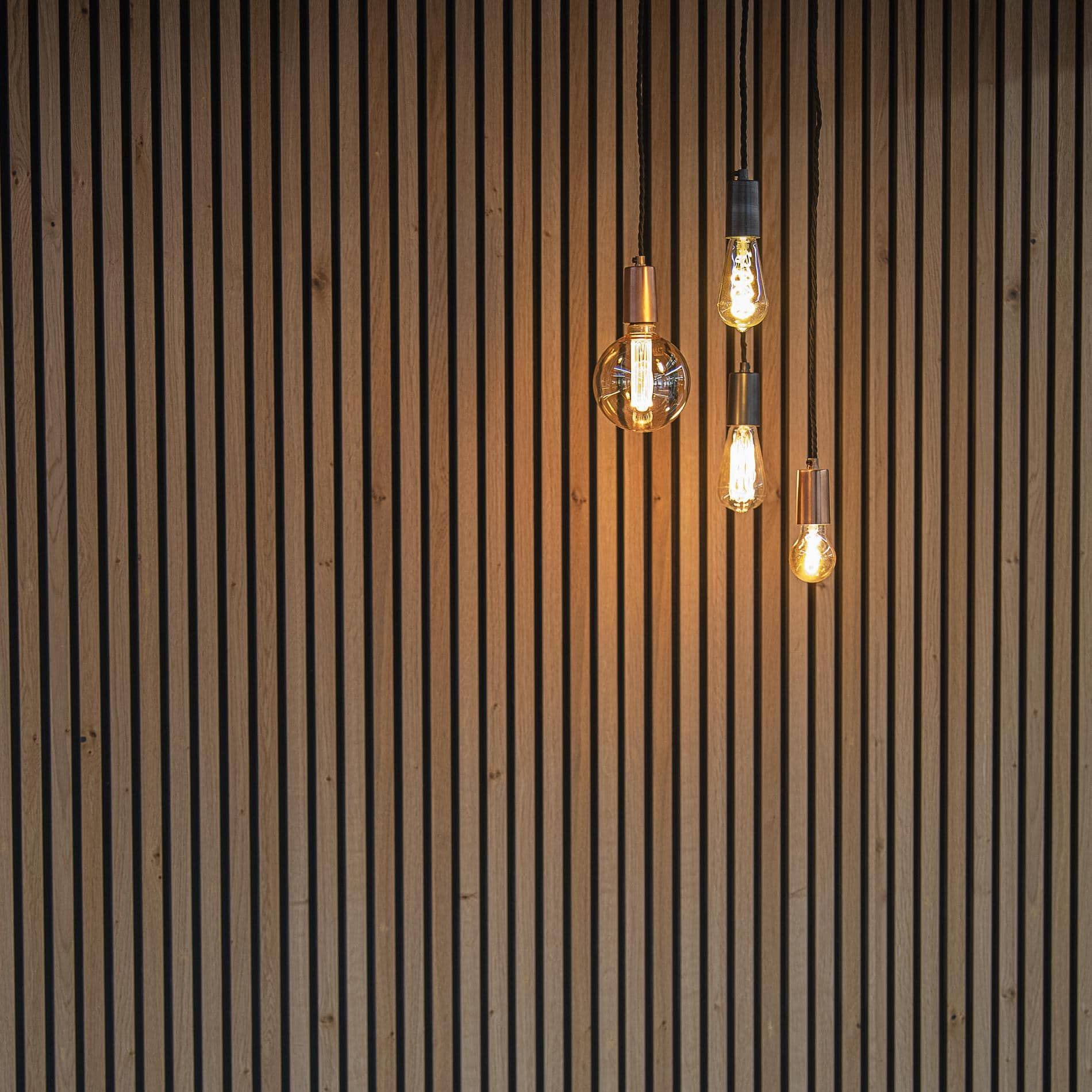 Sleek Edison Pendant - 1 Wire - Copper-Ceiling Lights-Yester Home