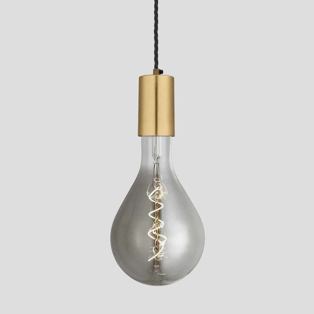 Sleek Large Edison Pendant - 1 Wire – Brass-Ceiling Lights-Yester Home