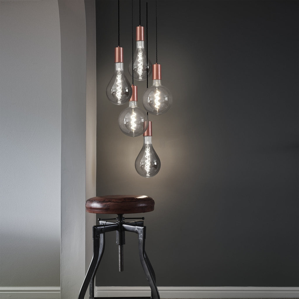 Sleek Large Edison Pendant - 1 Wire – Copper-Ceiling Lights-Yester Home