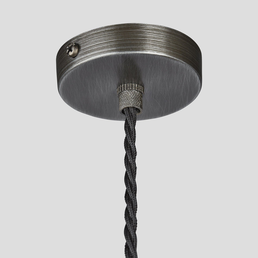Sleek Large Edison Pendant - 1 Wire – Pewter