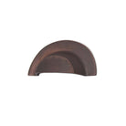 Slim Cup Handle Large Aged Bronze-Cupboard Pulls-Yester Home
