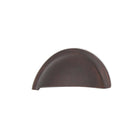 Slim Cup Handle Small Aged Bronze-Cupboard Pulls-Yester Home