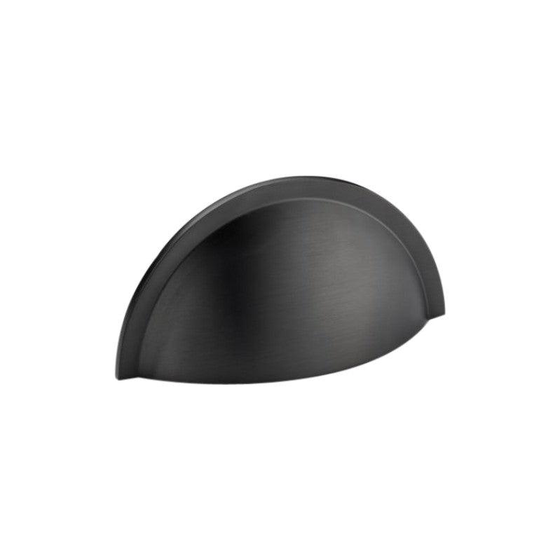 Slim Cup Handle Small Gunmetal Grey-Cupboard Pulls-Yester Home