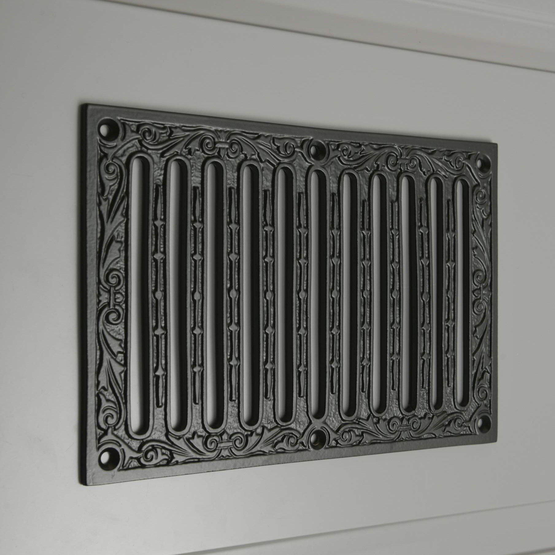 Slotted Kenrick Air Vent · 9 x 6 Inch ·-Air Vents-Yester Home