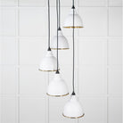 Smooth Brass Brindley Cluster Pendant in Flock | From The Anvil-Cluster Pendants-Yester Home