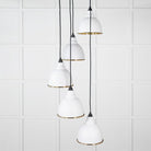 Smooth Brass Brindley Cluster Pendant in Flock | From The Anvil-Cluster Pendants-Yester Home