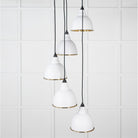 Smooth Brass Brindley Cluster Pendant in Flock | From The Anvil - Cluster Pendants - From The Anvil - Yester Home