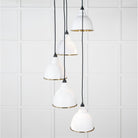 Smooth Brass Brindley Cluster Pendant in Flock | From The Anvil-Cluster Pendants-Yester Home