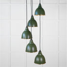 Smooth Brass Brindley Cluster Pendant in Heath | From The Anvil - Cluster Pendants - From The Anvil - Yester Home