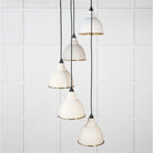 Smooth Brass Brindley Cluster Pendant in Teasel | From The Anvil - Cluster Pendants - From The Anvil - Yester Home