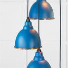 Smooth Brass Brindley Cluster Pendant in Upstream | From The Anvil - Cluster Pendants - From The Anvil - Yester Home