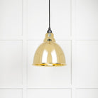 Smooth Brass Brindley Pendant | From The Anvil - Brindley - From The Anvil - Yester Home