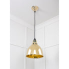 Smooth Brass Brindley Pendant | From The Anvil - Brindley - From The Anvil - Yester Home