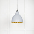 Smooth Brass Brindley Pendant in Birch | From The Anvil - Brindley - From The Anvil - Yester Home