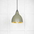 Smooth Brass Brindley Pendant in Tump | From The Anvil - Brindley - From The Anvil - Yester Home