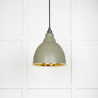 Smooth Brass Brindley Pendant in Tump | From The Anvil - Brindley - From The Anvil - Yester Home