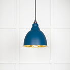 Smooth Brass Brindley Pendant in Upstream | From The Anvil - Brindley - From The Anvil - Yester Home