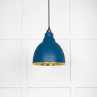 Smooth Brass Brindley Pendant in Upstream | From The Anvil - Brindley - From The Anvil - Yester Home