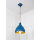 Smooth Brass Brindley Pendant in Upstream | From The Anvil - Brindley - From The Anvil - Yester Home