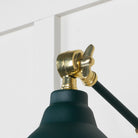 Smooth Brass Brindley Wall Light in Dingle | From The Anvil - Wall Lights - From The Anvil - Yester Home