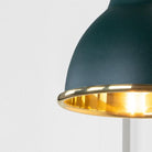 Smooth Brass Brindley Wall Light in Dingle | From The Anvil-Wall Lights-Yester Home