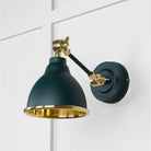 Smooth Brass Brindley Wall Light in Dingle | From The Anvil - Wall Lights - From The Anvil - Yester Home