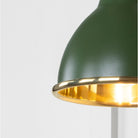 Smooth Brass Brindley Wall Light in Heath | From The Anvil - Wall Lights - From The Anvil - Yester Home