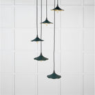 Smooth Brass Flora Cluster Pendant in Dingle | From The Anvil-Cluster Pendants-Yester Home