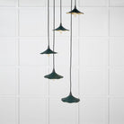 Smooth Brass Flora Cluster Pendant in Dingle | From The Anvil-Cluster Pendants-Yester Home